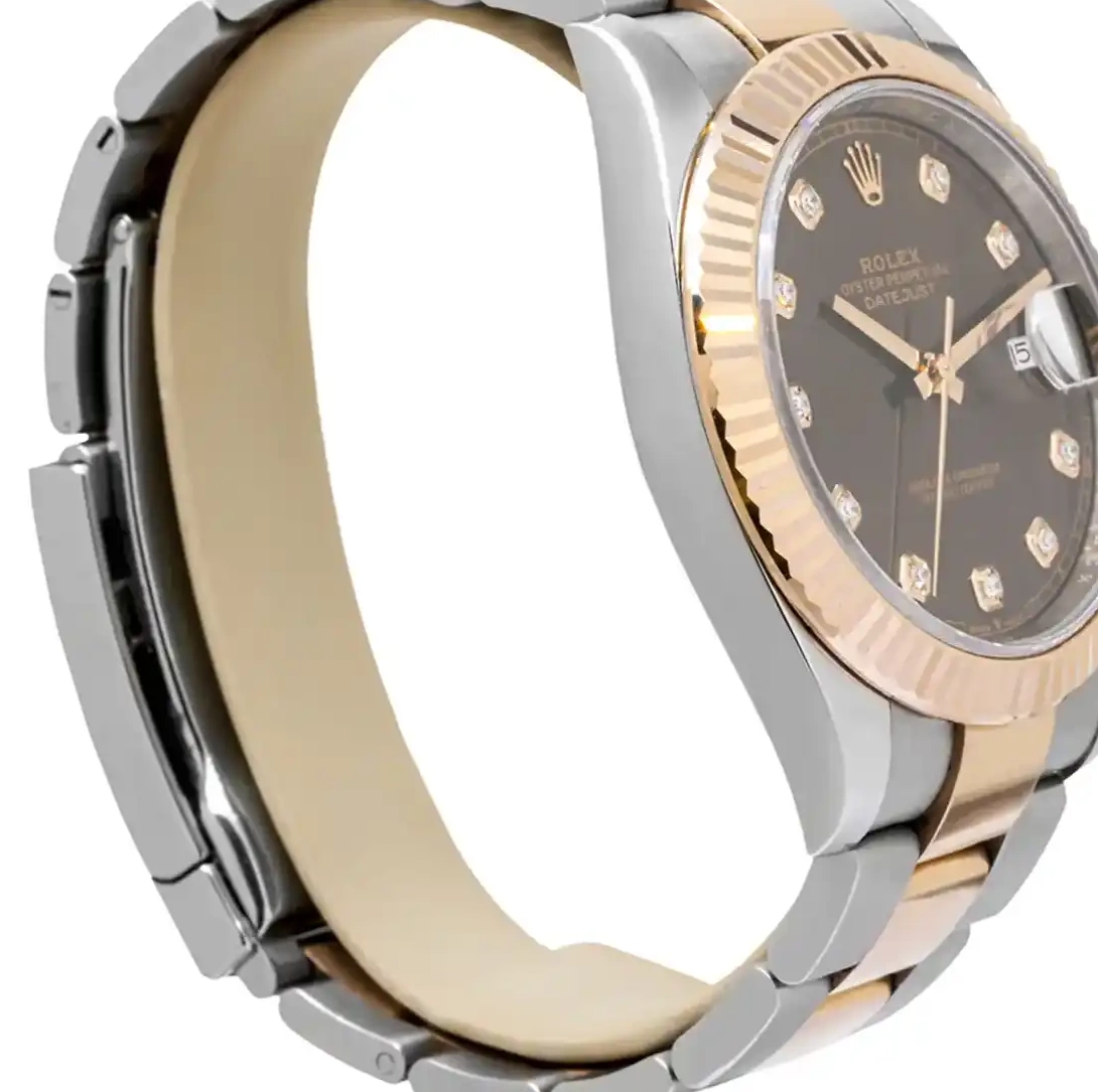 Prestigious Jewellers 126331 Steel Stainless Gold Rolex Datejust Rose & 0609